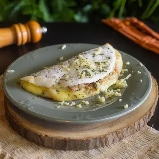 Tapioca Carne Picada
