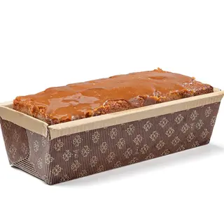 Bolo de Caramelo e Nozes
