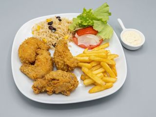 Crispy Chicken no Prato