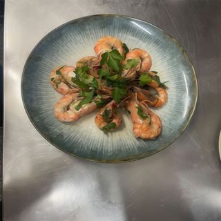 Camarões ao Alhinho na Frigideira