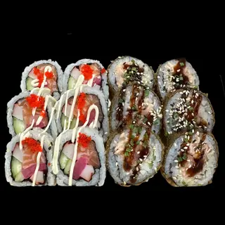 A 28 - Futo Maki + Maki Frito - Caixa com 12 Peças