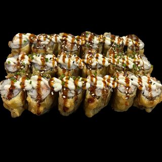 A37-Maki salmão frito com philadelphia