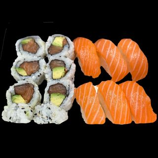 A55-California+nigiri salmão