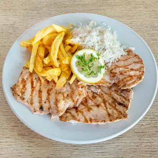 Febras de Porco na Grelha
