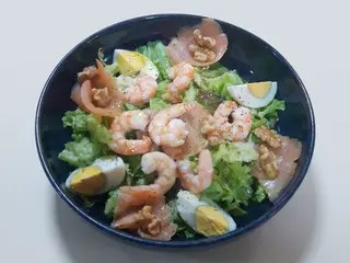 Salada de Salmão Fumado