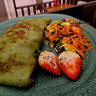 Crepe salgado de Frango