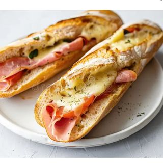 Sandes de Presunto com Queijo Fresco