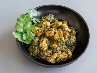 Chicken Spinach
