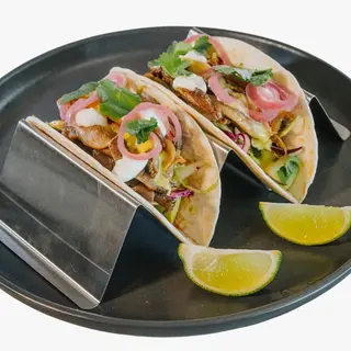 Tacos de cogumelos