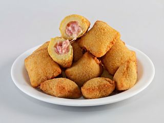 Mini Travesseiro de Fiambre e Queijo