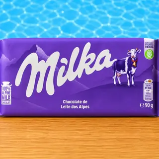 Barra Milka Chocolate ao Leite