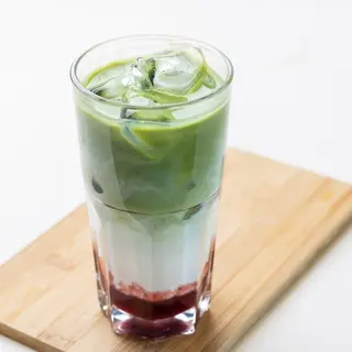 Iced Strawberry Matcha