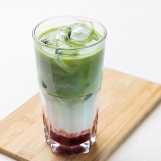 Iced Strawberry Matcha