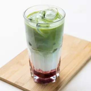 Iced Strawberry Matcha