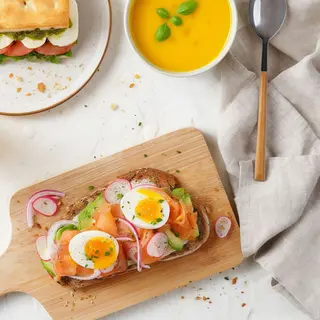 Menu Toast the day