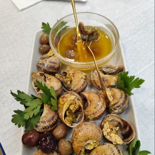 Travessa de caracoletas