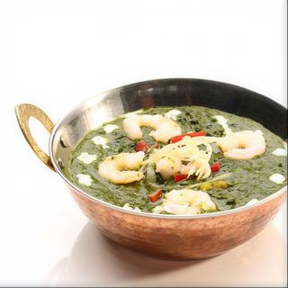 Saag Prawn
