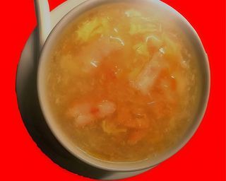 Sopa Especial de Gambas