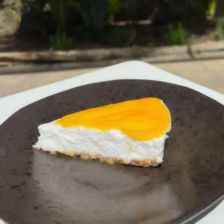 Tarte de côco com frutos secos