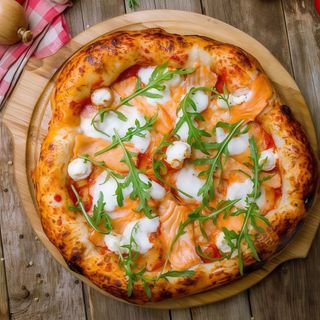 (2*1) PIZZA DE SALMAO 