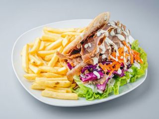 Doner Kebab Vegetariano Menu