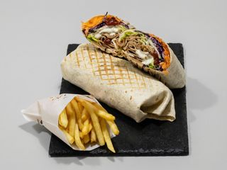 Durum Kebab Menu Vegetariano 