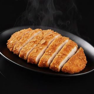 Galinha Frita com Amêndoas