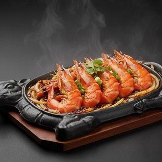 Gambas à Casa na Chapa