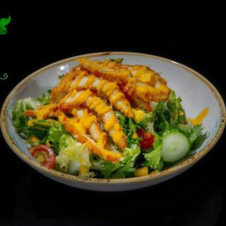 Salada de frango