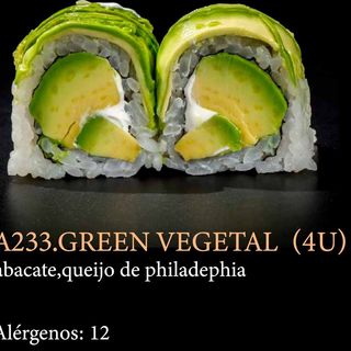 A233.URAMAKI GREEN VEGETAL