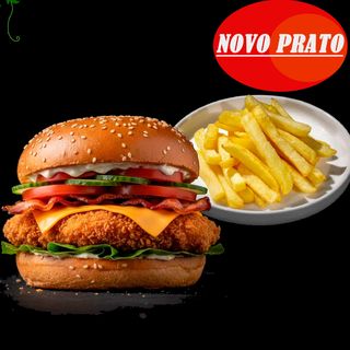 Hambúrguer de Frango