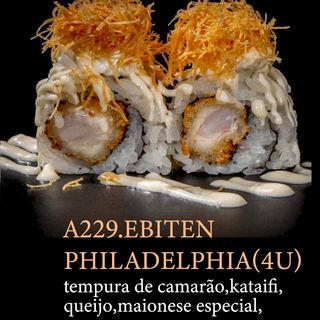 A229.URAMAKI EBITEN QUEIJO