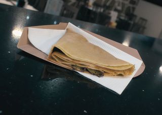 Crepe com creme LOTUS (BISCOFF)