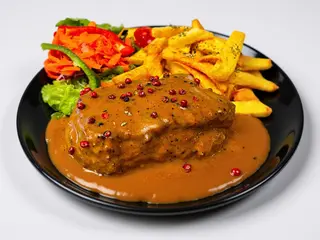 Naco do Filete com Molho de 3 Pimentas 