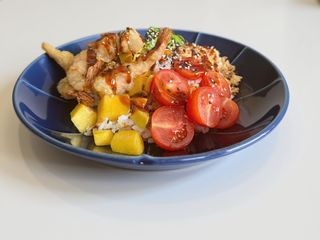 Summer Tempura camarão