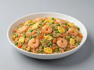 Arroz Salteado com Gambas