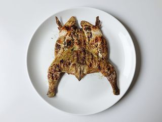 Frango Grelhado e Salsicha Grelhada