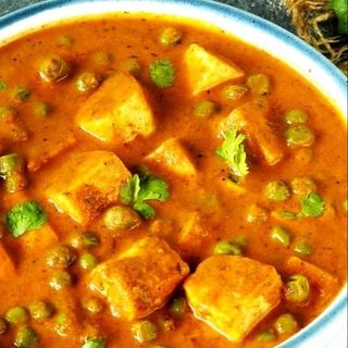 Green Peas with Tofu Curry- Vegan & gluten free