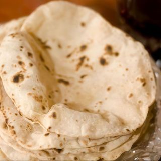 Chapati with desi ghee
