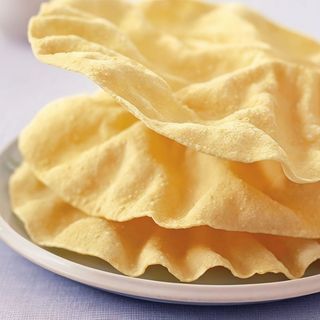 Papadum with mango chutney(gluten free and vegan)- 2 pcs
