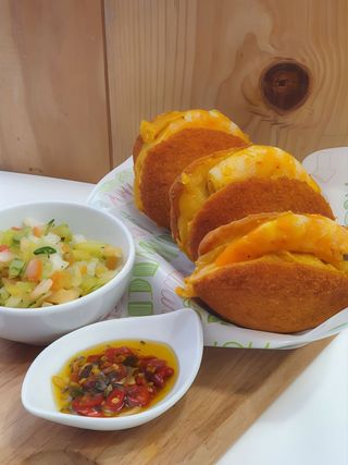 Combo Acarajé com Camarão