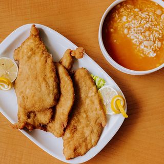 Panados de Porco C/ Arroz malandro