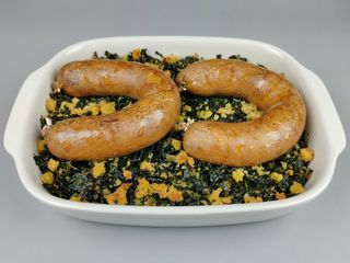 Alheira de Mirandela C/ Migas