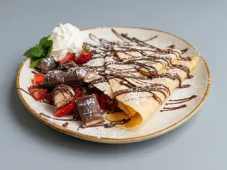 Crepe Kinder Bueno C/Morangos