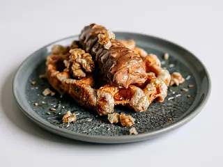 Waffle Caramelo & Nuts