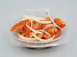 Tomate Cebola e Orégãos