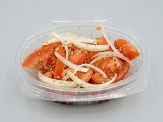 Tomate Cebola e Orégãos