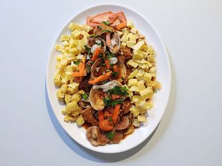 Carne de porco alentejana (2 doses)