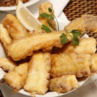 Filetes de polvo com arroz de amêijoas