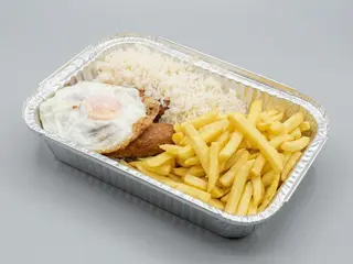 Alheira frita com Ovo